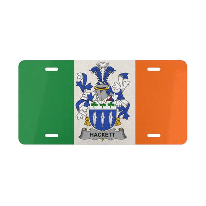 Irish Coat of Arms Hackett License Plate product