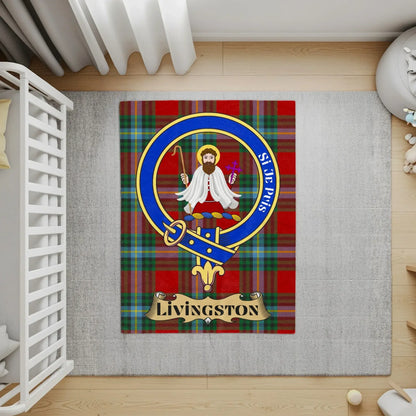Livingston Crest Tartan Plaid Area Rug product