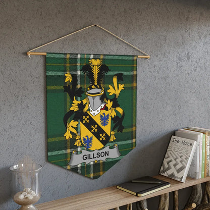 Personalized Family Crest Tapestry Wall Hanging product