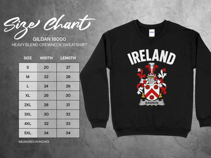 Ireland Bannon Heavy Blend Crewneck Sweatshirt product