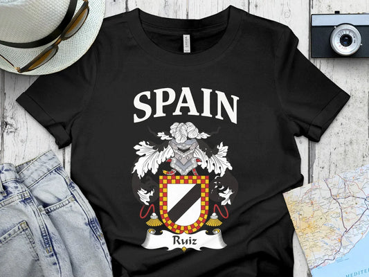 Spain Ruiz Family Crest T-Shirt product