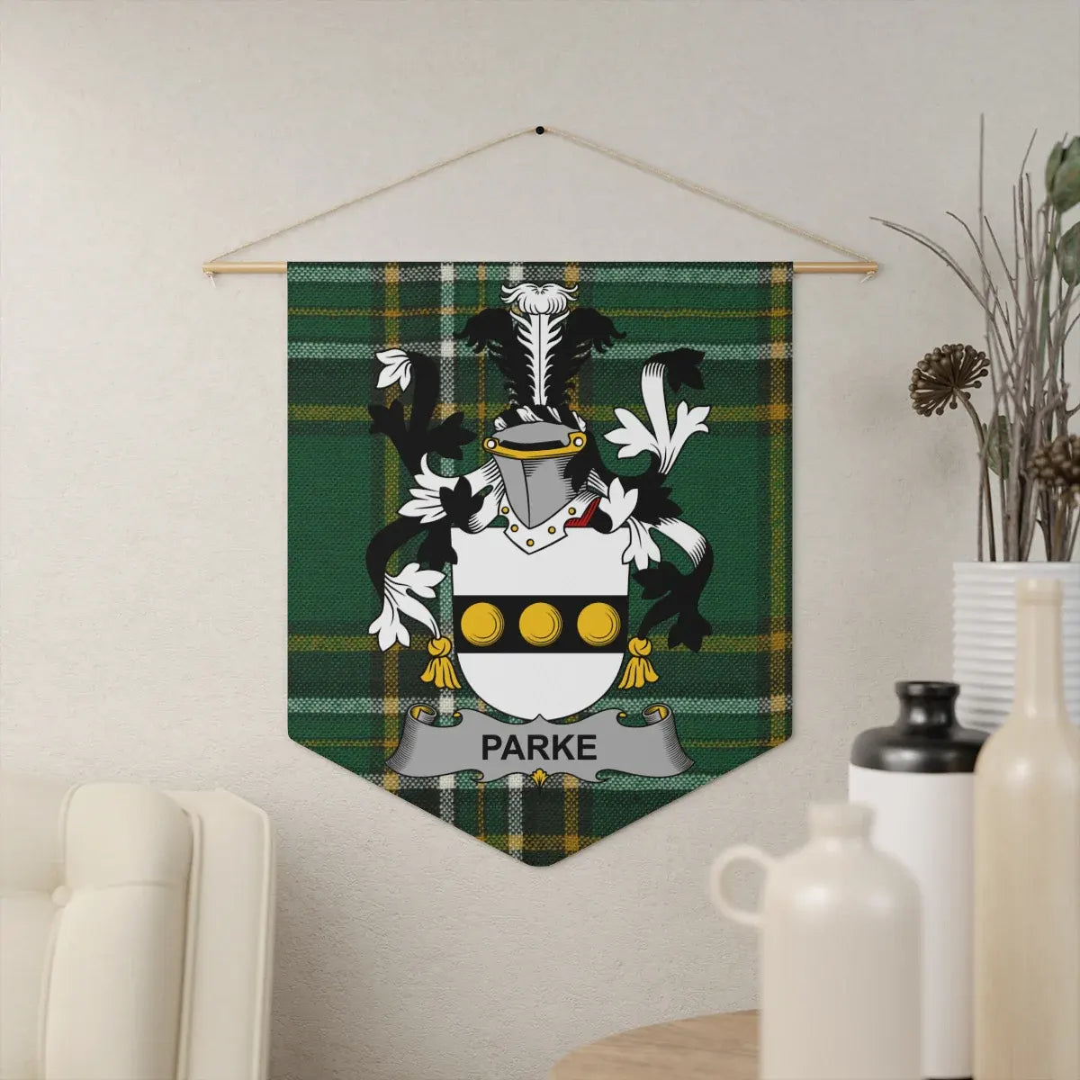 Family Crest Coat of Arms Wall Decor Tapestry product