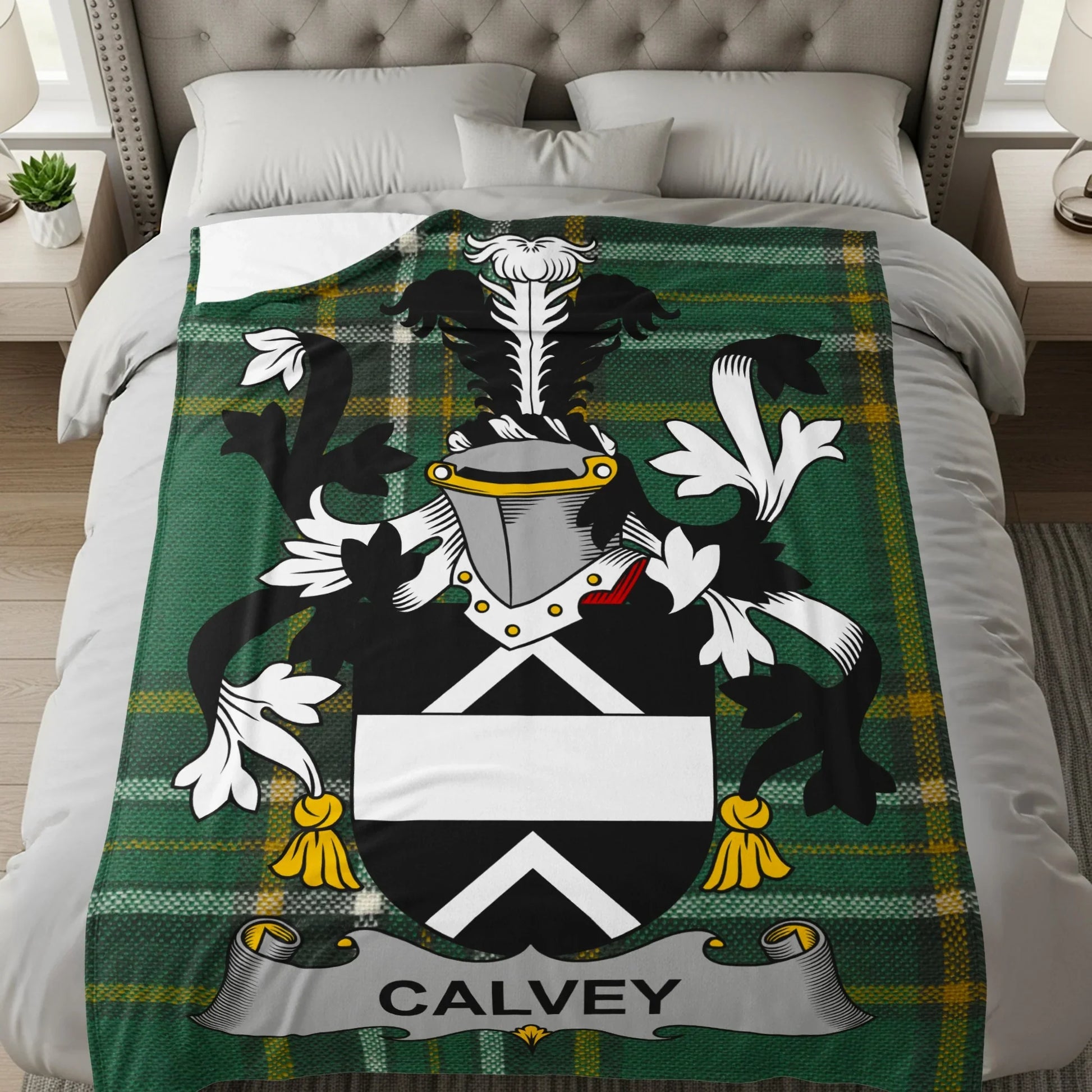 Customizable Family Crest Comforter Bedding product