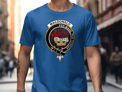 Macdonald Per Mare Per Terras Crest Graphic T-Shirt product