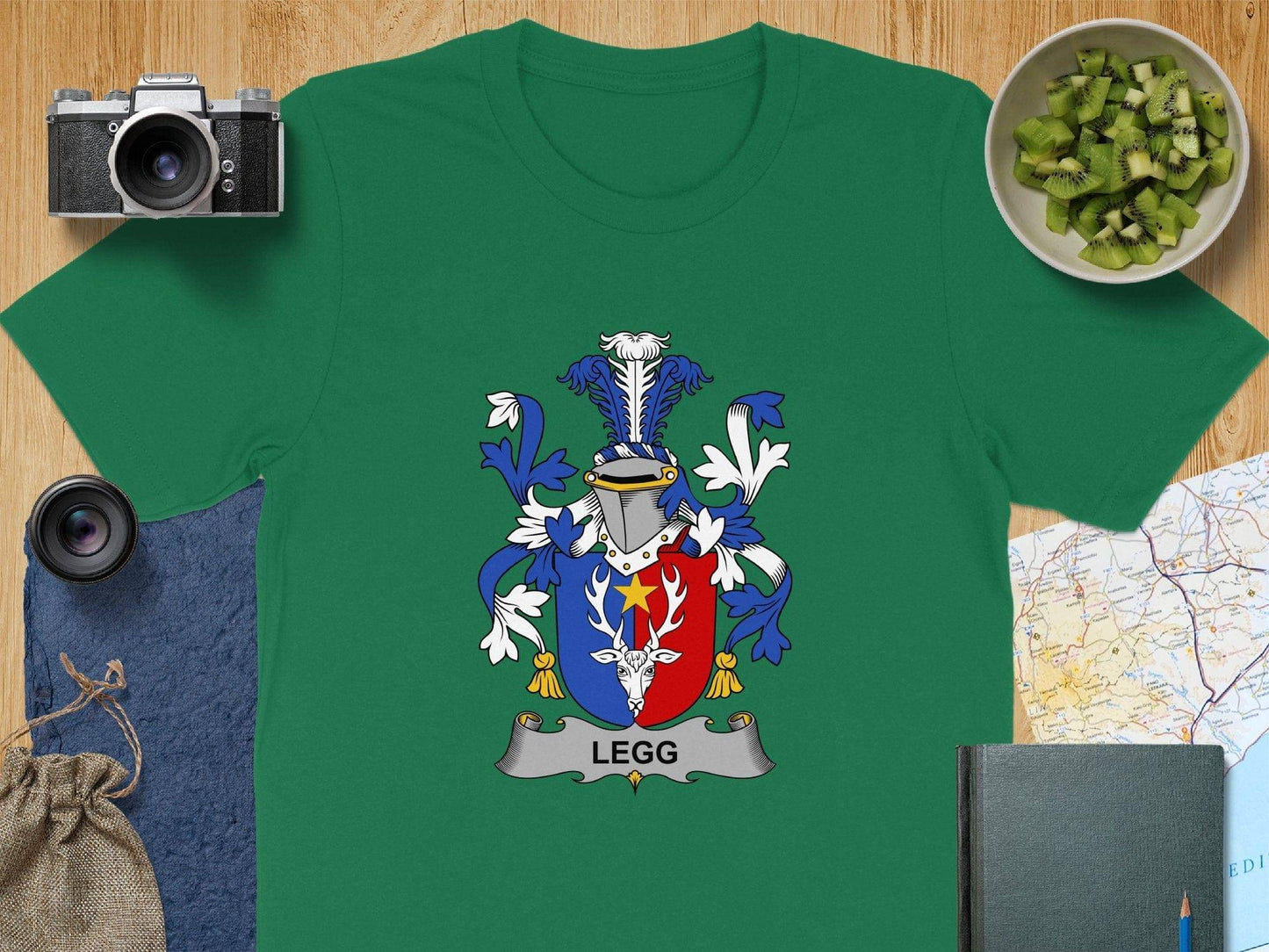 Colorful Personalized Family Crest Design Shirt product