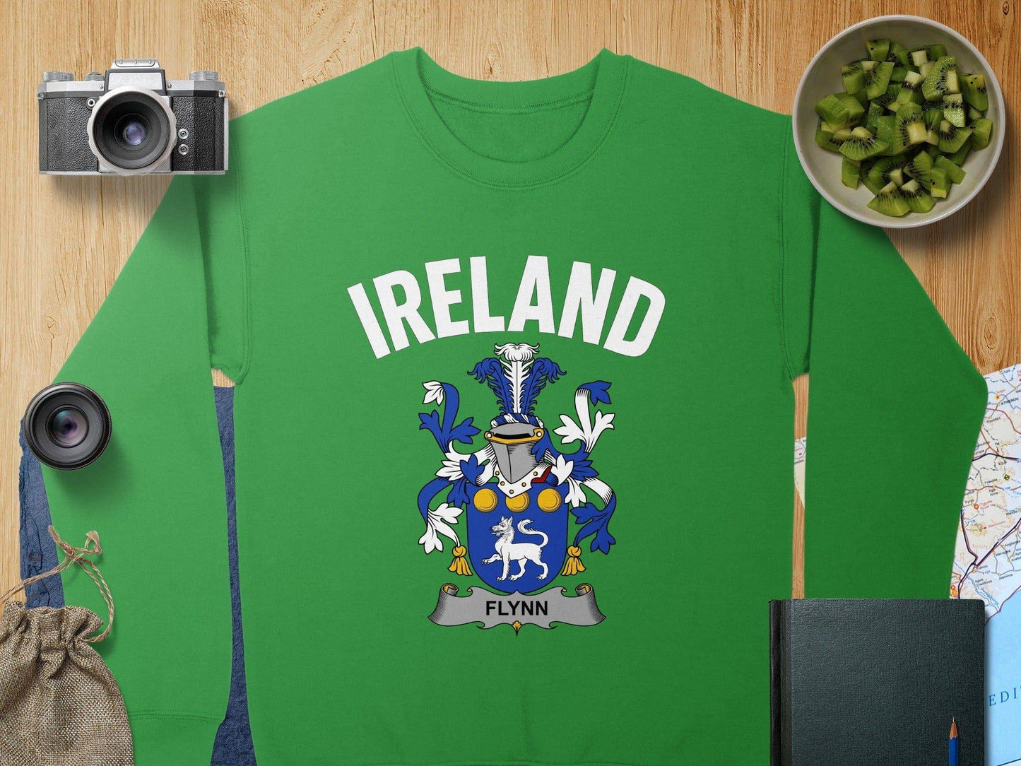 Ireland Flynn Family Crest Green Sweatshirt product