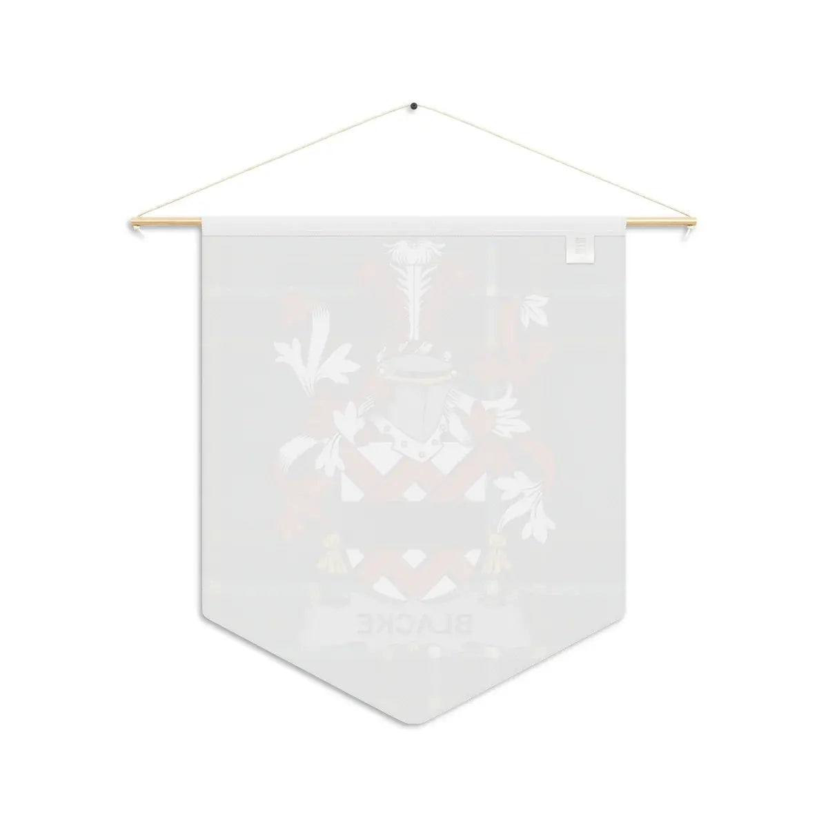 Family Crest with Shield Design Wall Banner product