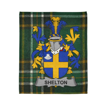 Colorful Shelton Crest Patterned Blanket product