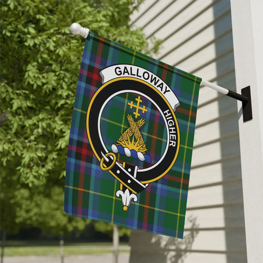 Galloway Higher Crest Plaid Design House Flag product