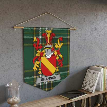 Family Crest Plaid Banner Shannon Wall Art Product