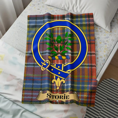Storie Scottish Tartan Pattern Oversized Blanket product