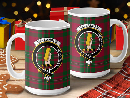 Family Crest Callander Tartan Mug Christmas product