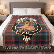 MacGillivray Clan Scottish Tartan Woven Blanket – Heirloom Quality