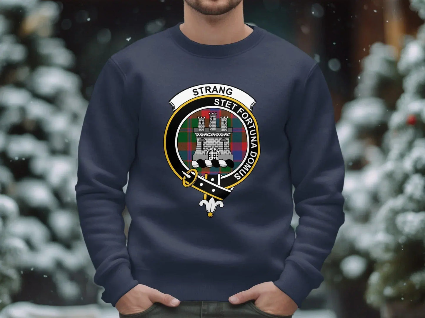Strang Stet Fortuna Domus Design Sweatshirt product