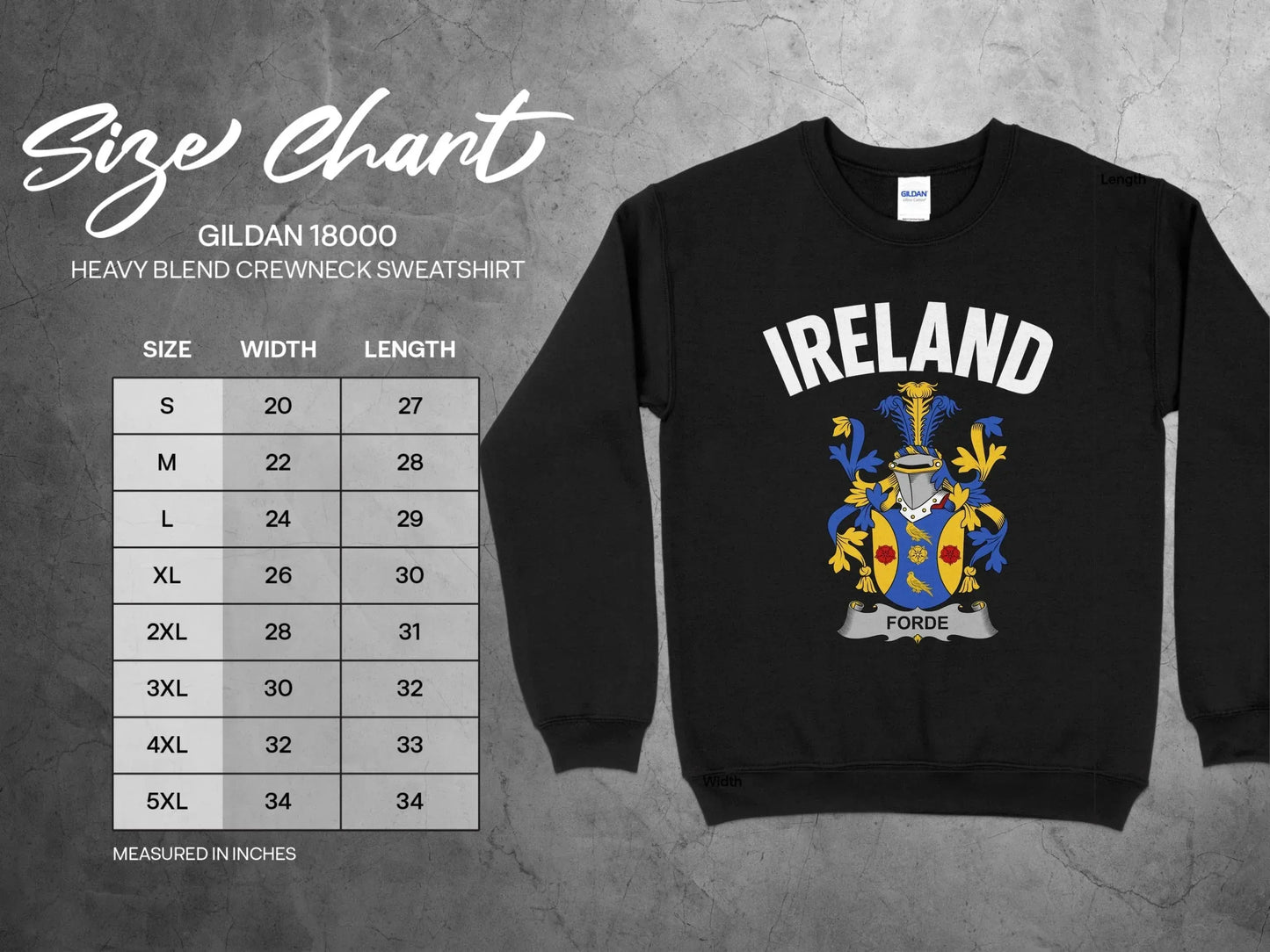 Ireland Forde Heavy Blend Crewneck Sweatshirt product
