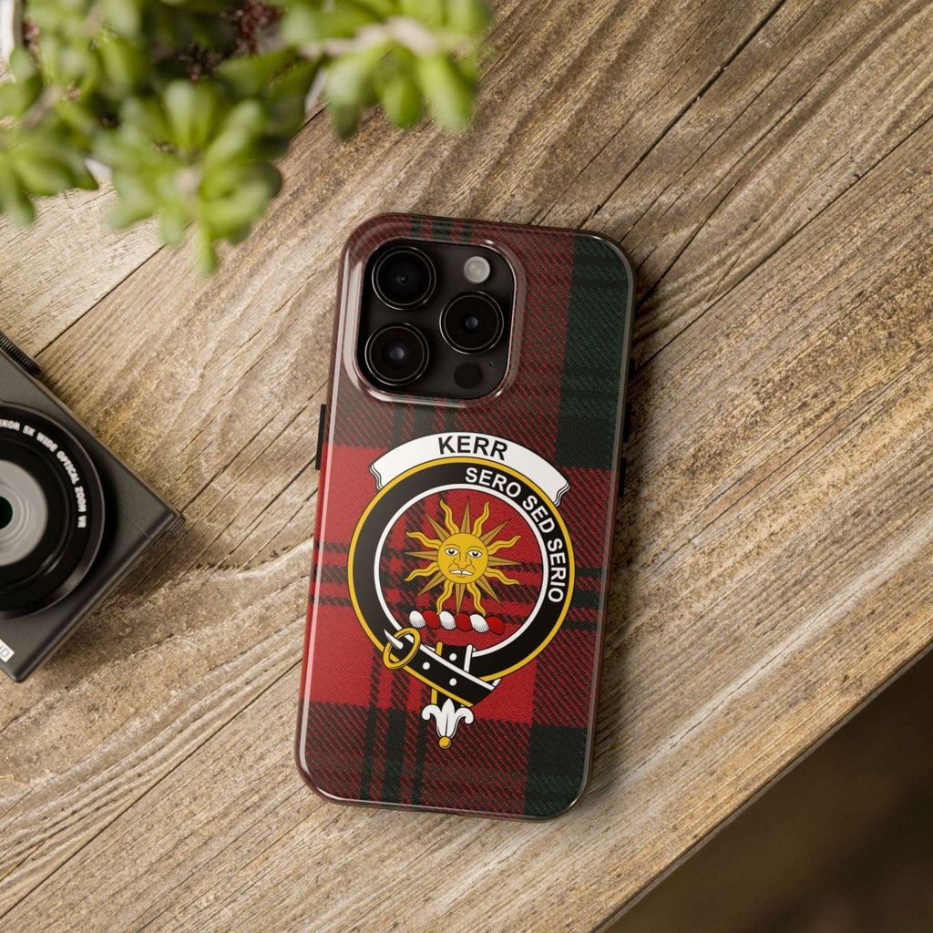 Kerr Clan Scottish Tartan Cell Phone Case - Celtic Ancestry Gifts