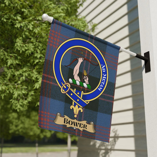 Bower Heritage Family Crest Plaid Flag product