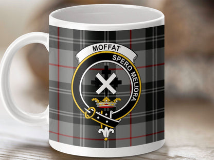 Moffat Spero Meliora Decorative Clan Crest Mug product