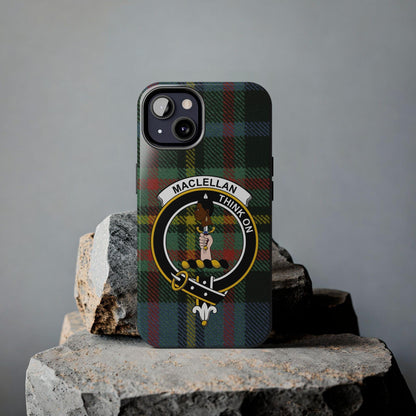 MacLellan Clan Scottish Tartan Cell Phone Case - Celtic Ancestry Gifts