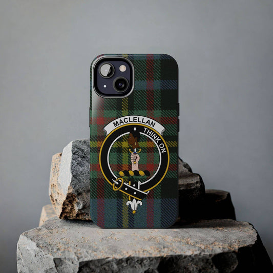 MacLellan Clan Scottish Tartan Cell Phone Case - Celtic Ancestry Gifts