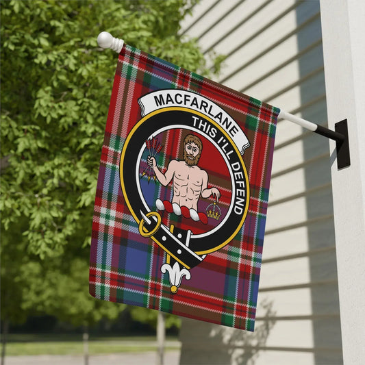 MacFarlane This I'll Defend Plaid Clan Flag product type