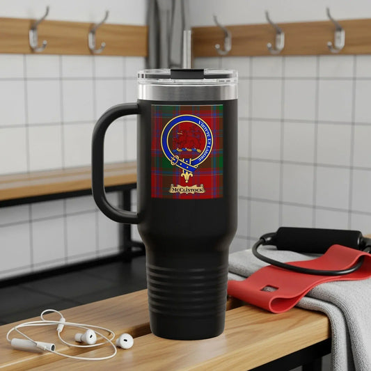 Scottish Clan Badge Tartan Travel Mug Product