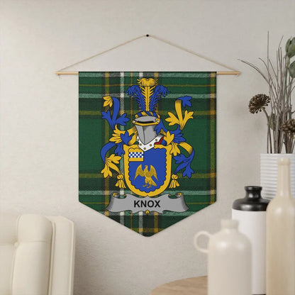 Knox Family Coat of Arms Wall Hanging Decor product