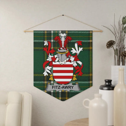 Fitz-Awry Coat of Arms Custom Wall Banner product