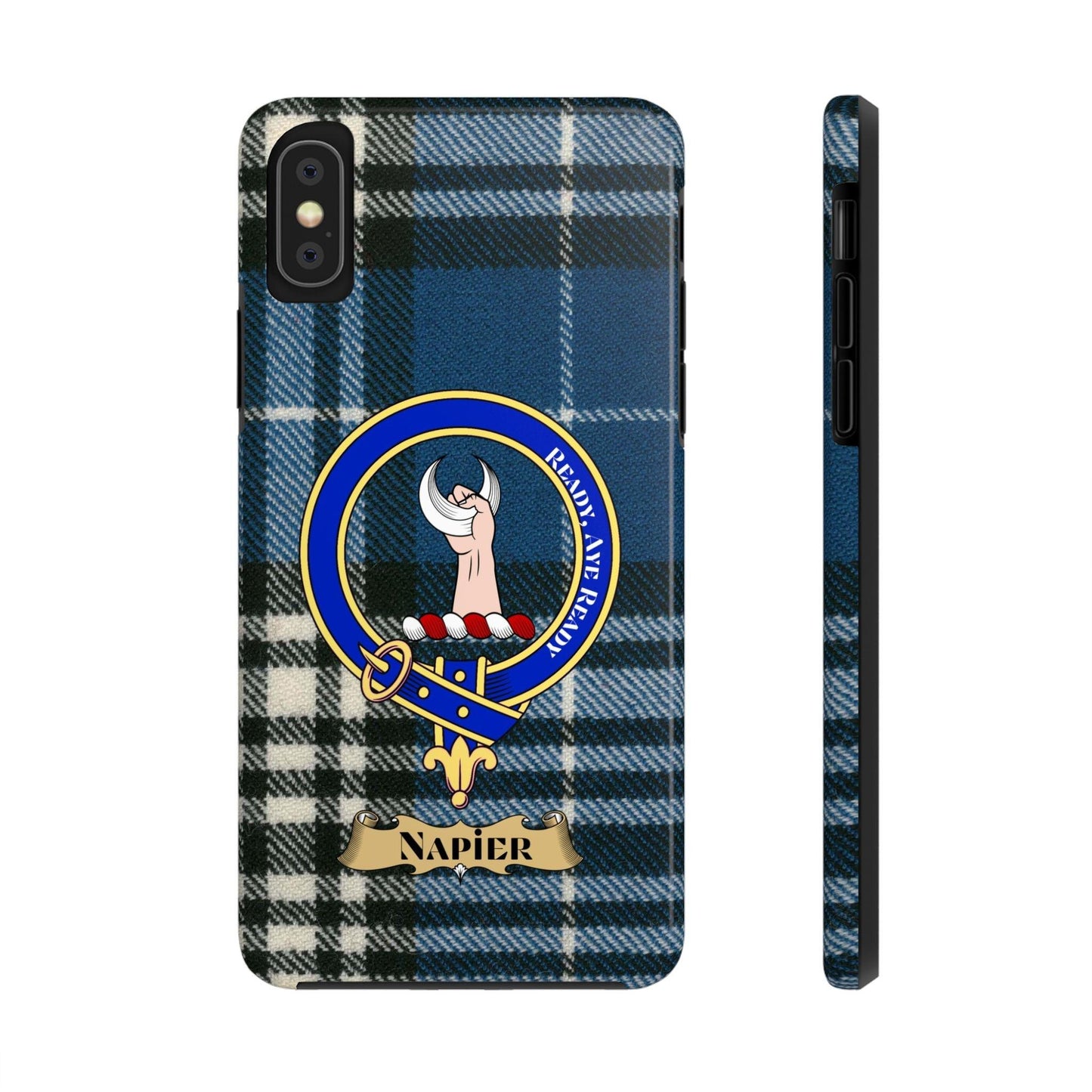 Napier Clan Scottish Tartan Cell Phone Case - Celtic Ancestry Gifts