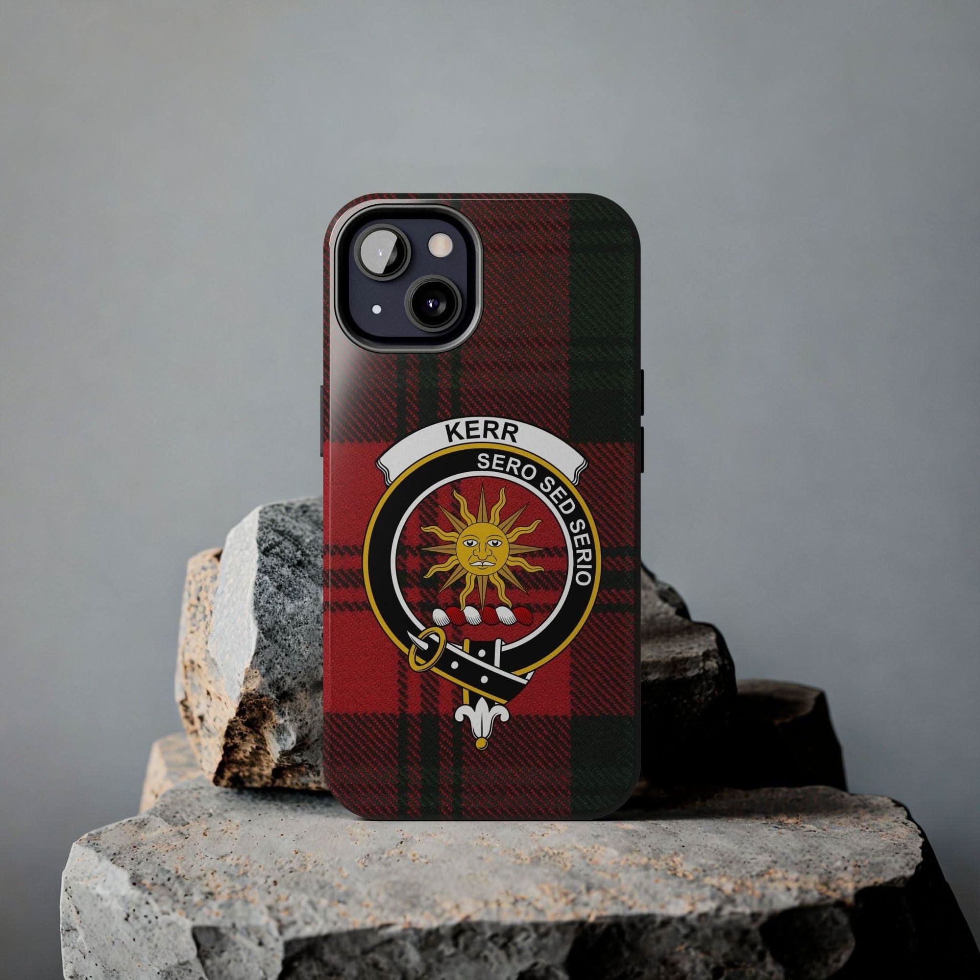 Kerr Clan Scottish Tartan Cell Phone Case - Celtic Ancestry Gifts