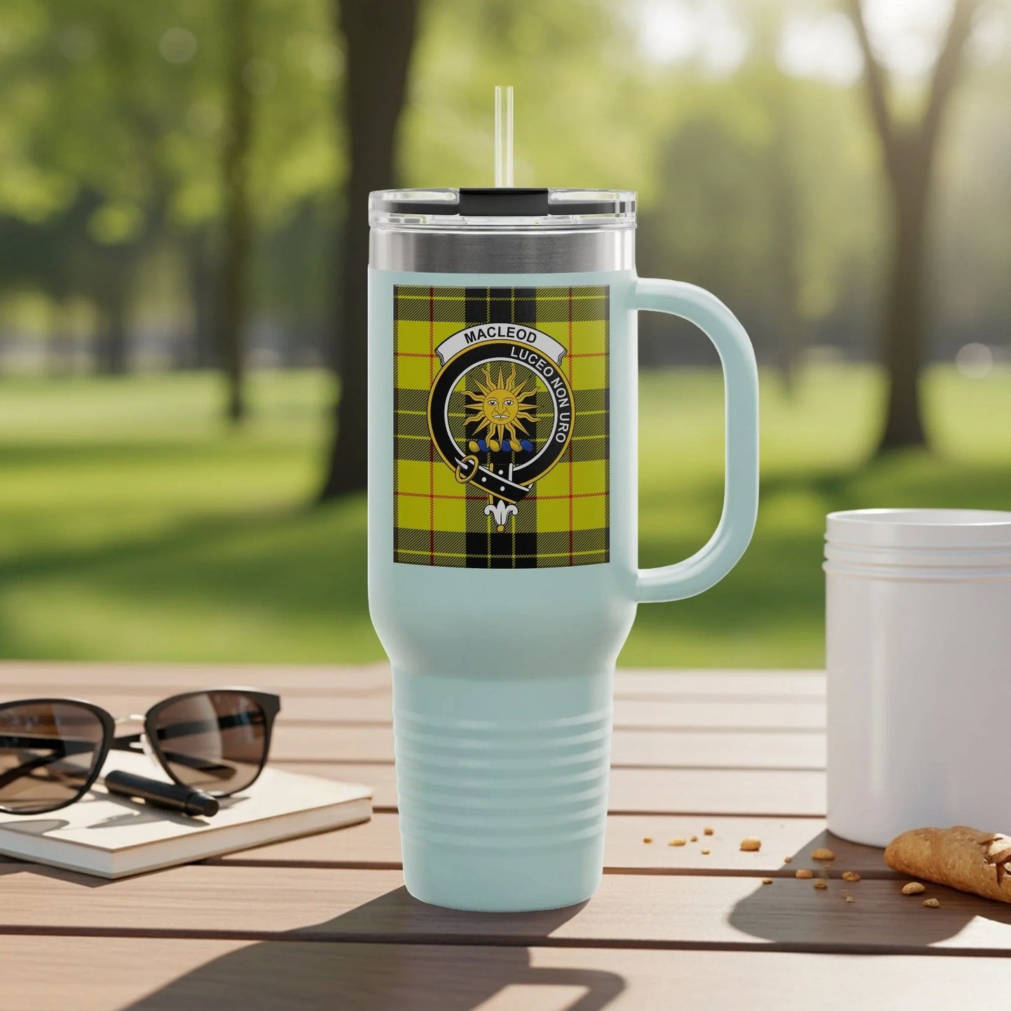 Clan MacLeod Tartan Plaid Travel Tumbler product type