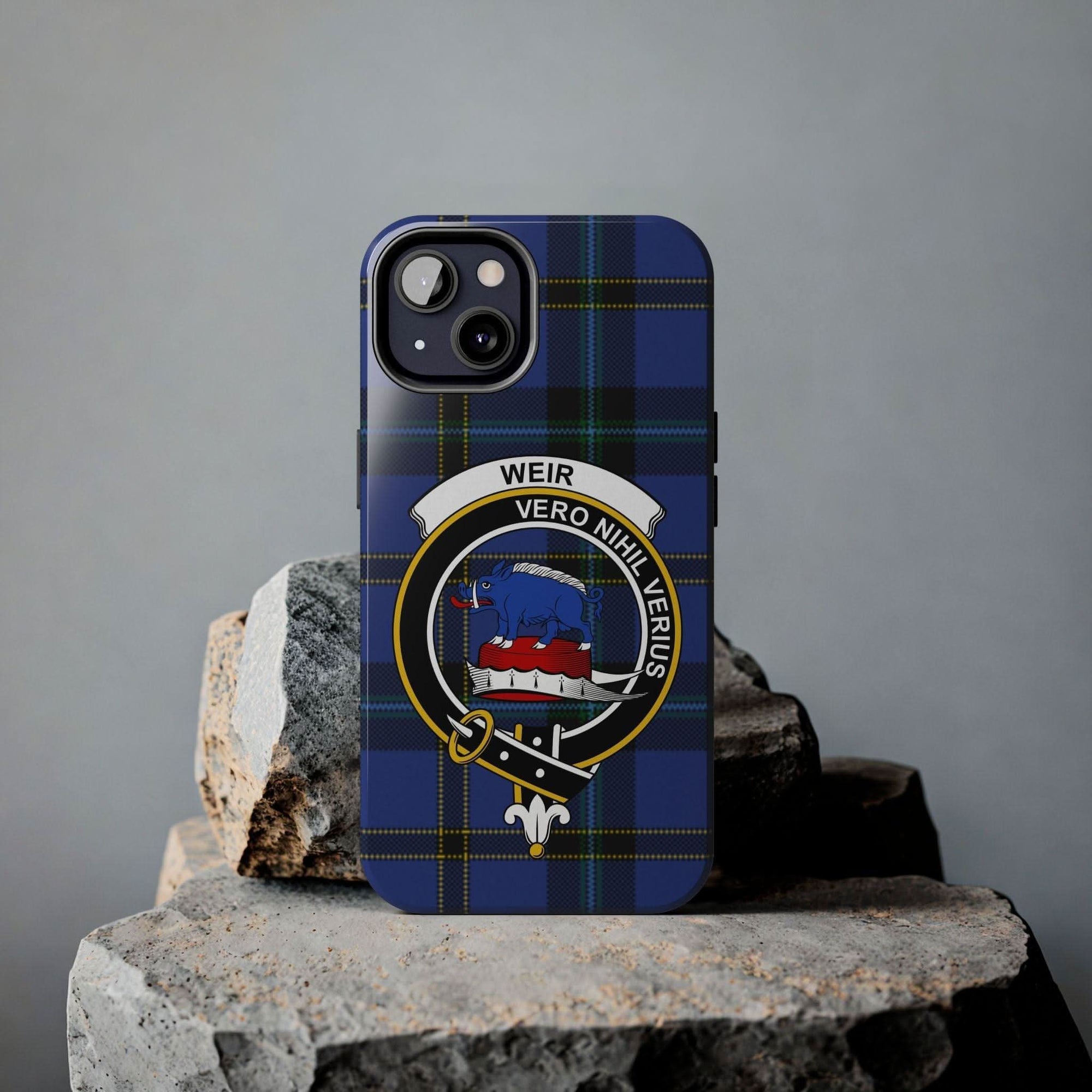 Weir Clan Scottish Tartan Cell Phone Case - Celtic Ancestry Gifts