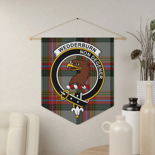Wedderburn Non Degener Plaid Crest Wall Hanging product