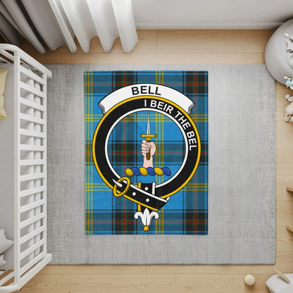 Bell I Beir The Bell Crest Tartan Print Rug product