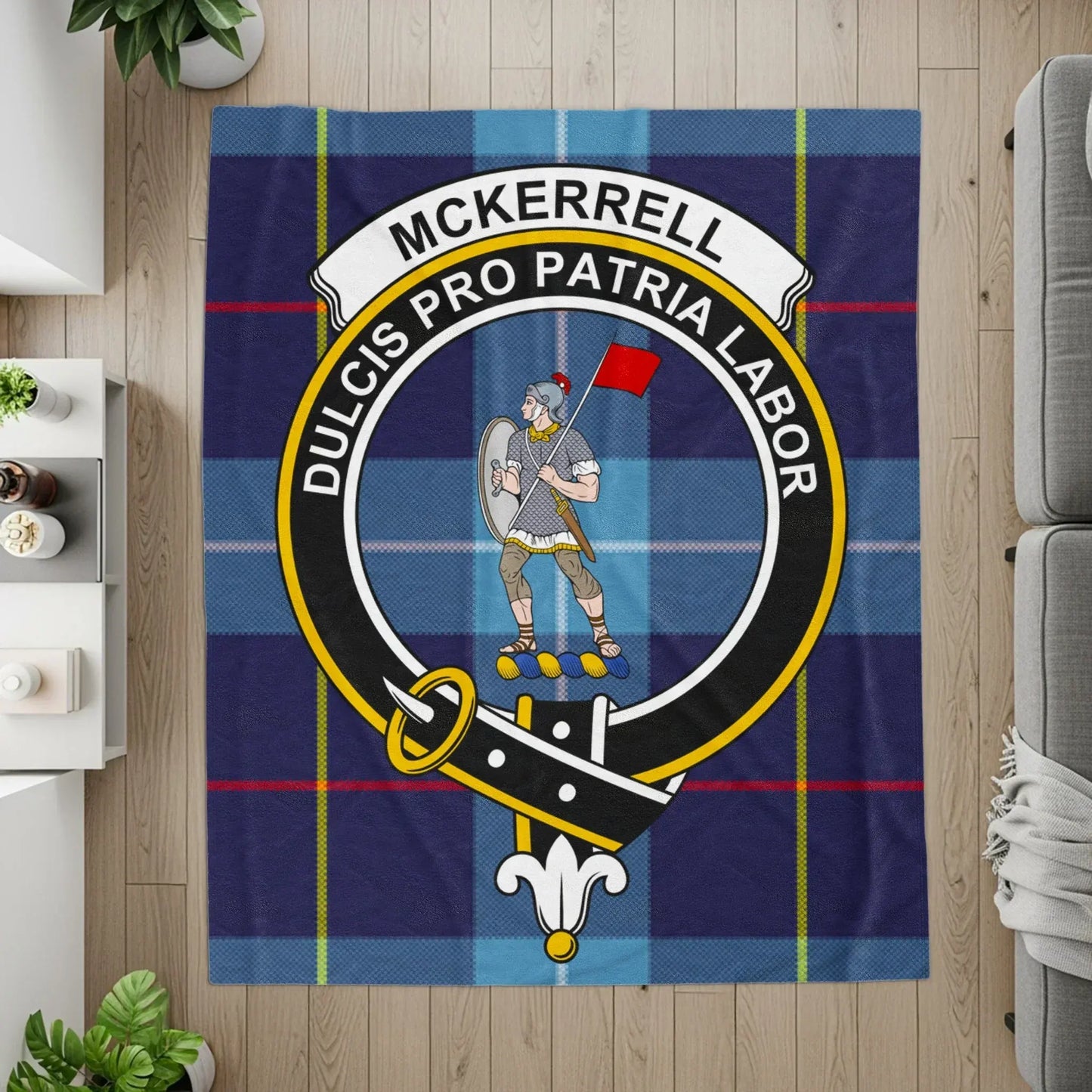 McKerrell Dulcis Pro Patria Labor Tartan Blanket product