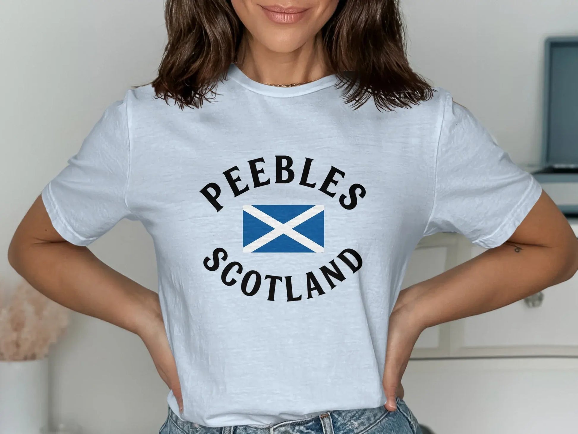 Peebles Scotland Graphic T-Shirt Casual Wear product type