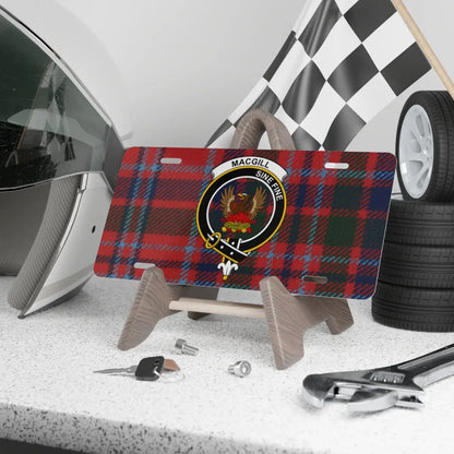 MacGill Scottish Clan Tartan License Plate product