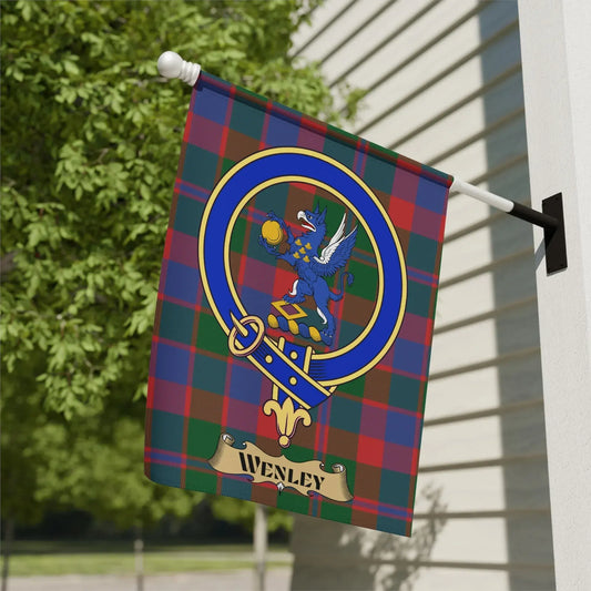 Wenley Plaid Patterned Decorative Flag product