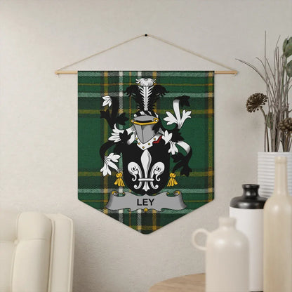 Custom Family Coat of Arms Wall Hanging product type