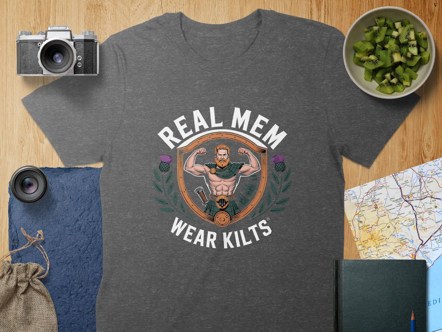 Real Men Wear Kilts Men's Graphic T-Shirt product