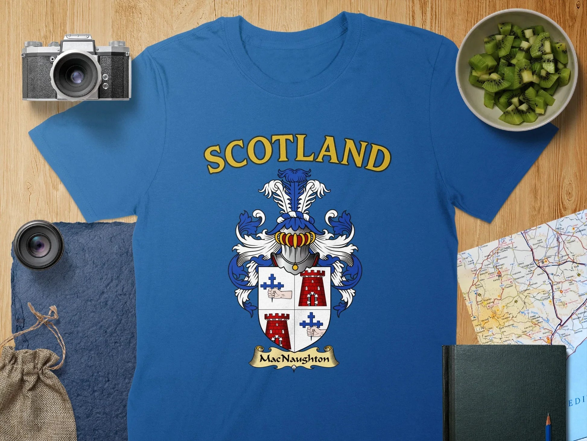 Scotland MacNaughton Family Crest T-shirt product