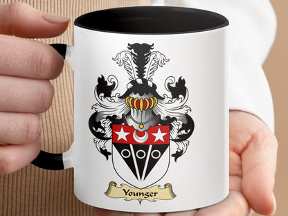 Clan Younger Scottish Coat Of Arms Mug - Living Stone Gifts