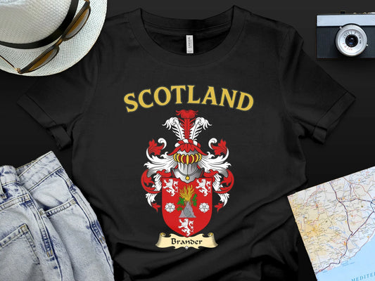 Scotland Brander Family Crest T-Shirt product type