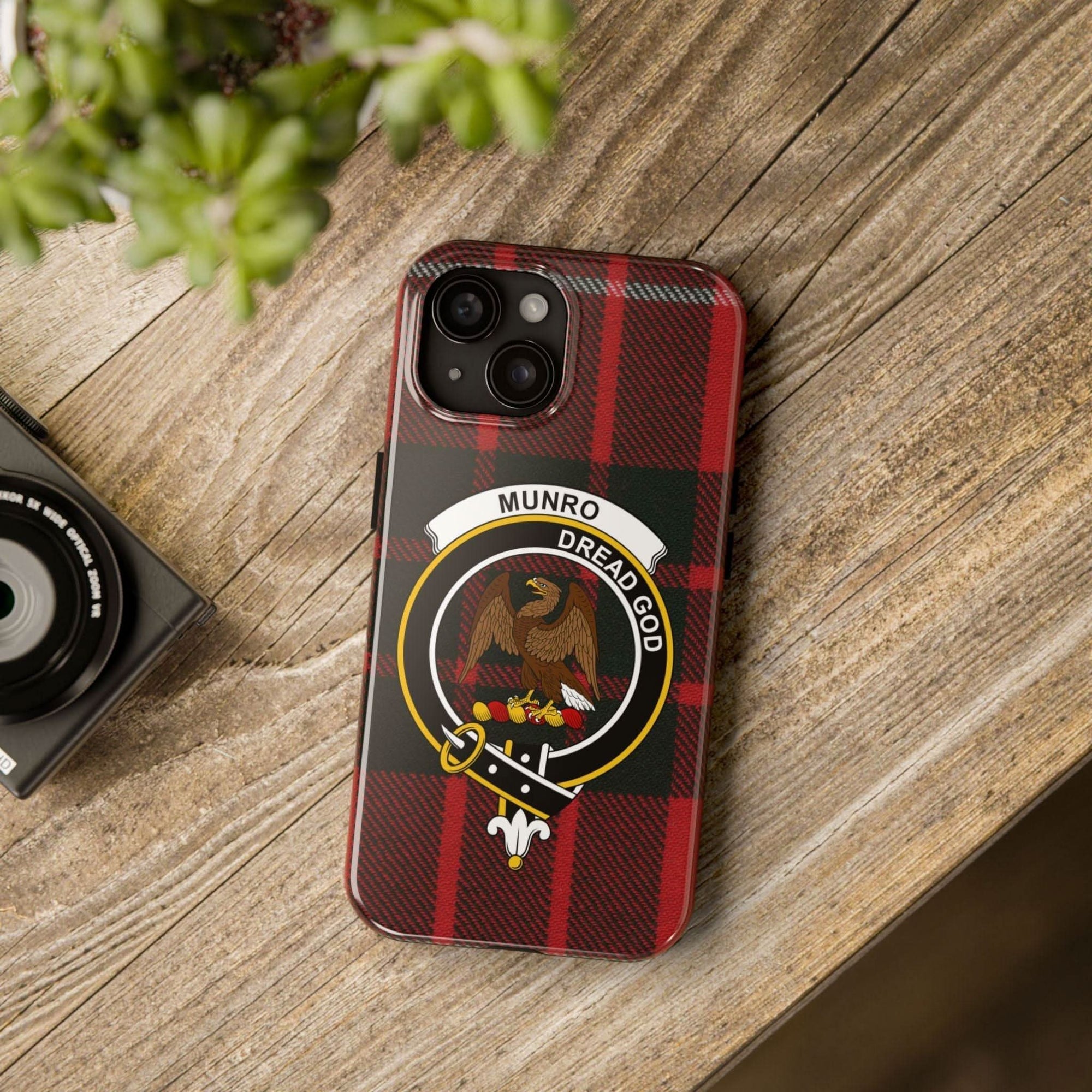 Munro Clan Scottish Tartan Cell Phone Case - Celtic Ancestry Gifts