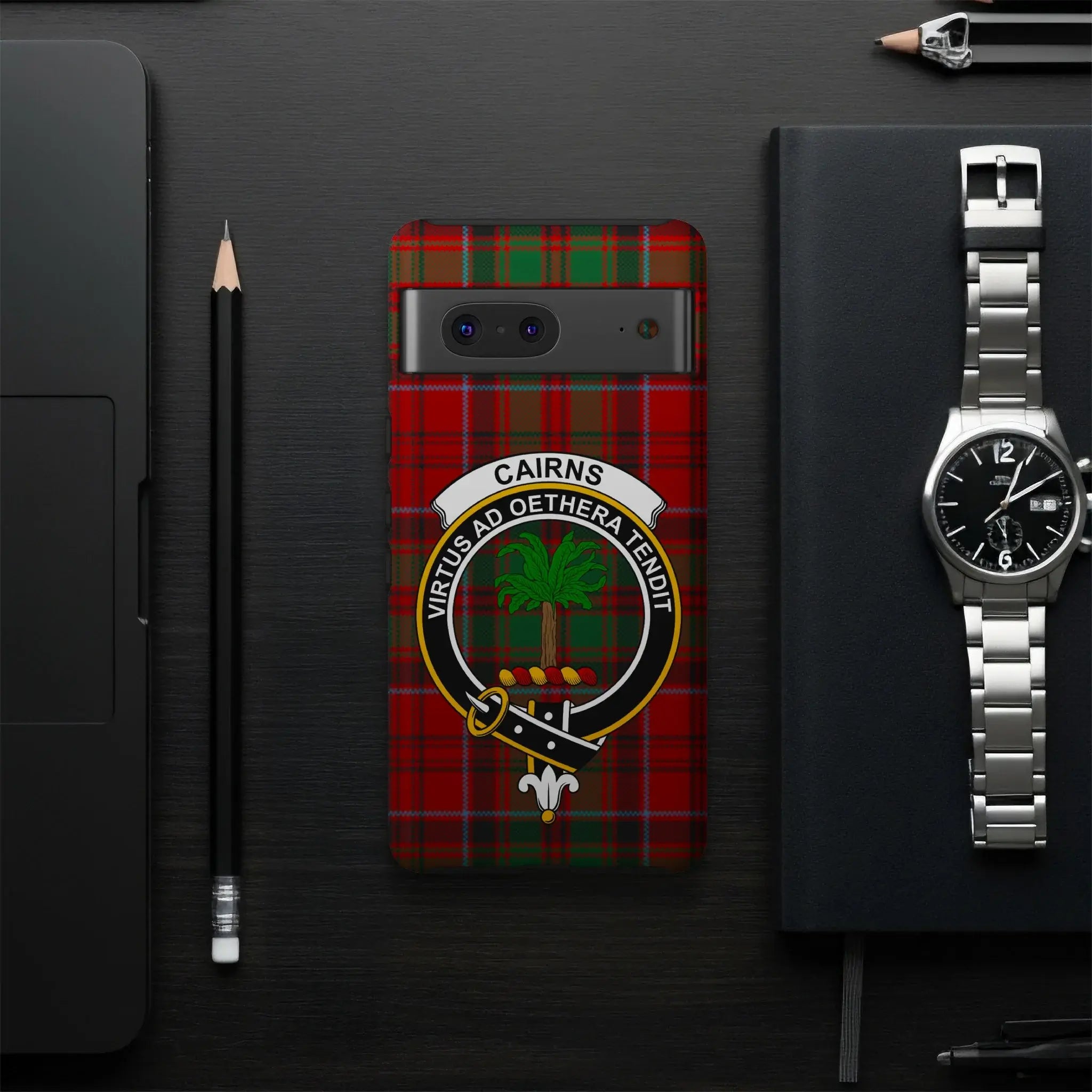 Cairns Virtus Ad Oethera Tendit Phone Case