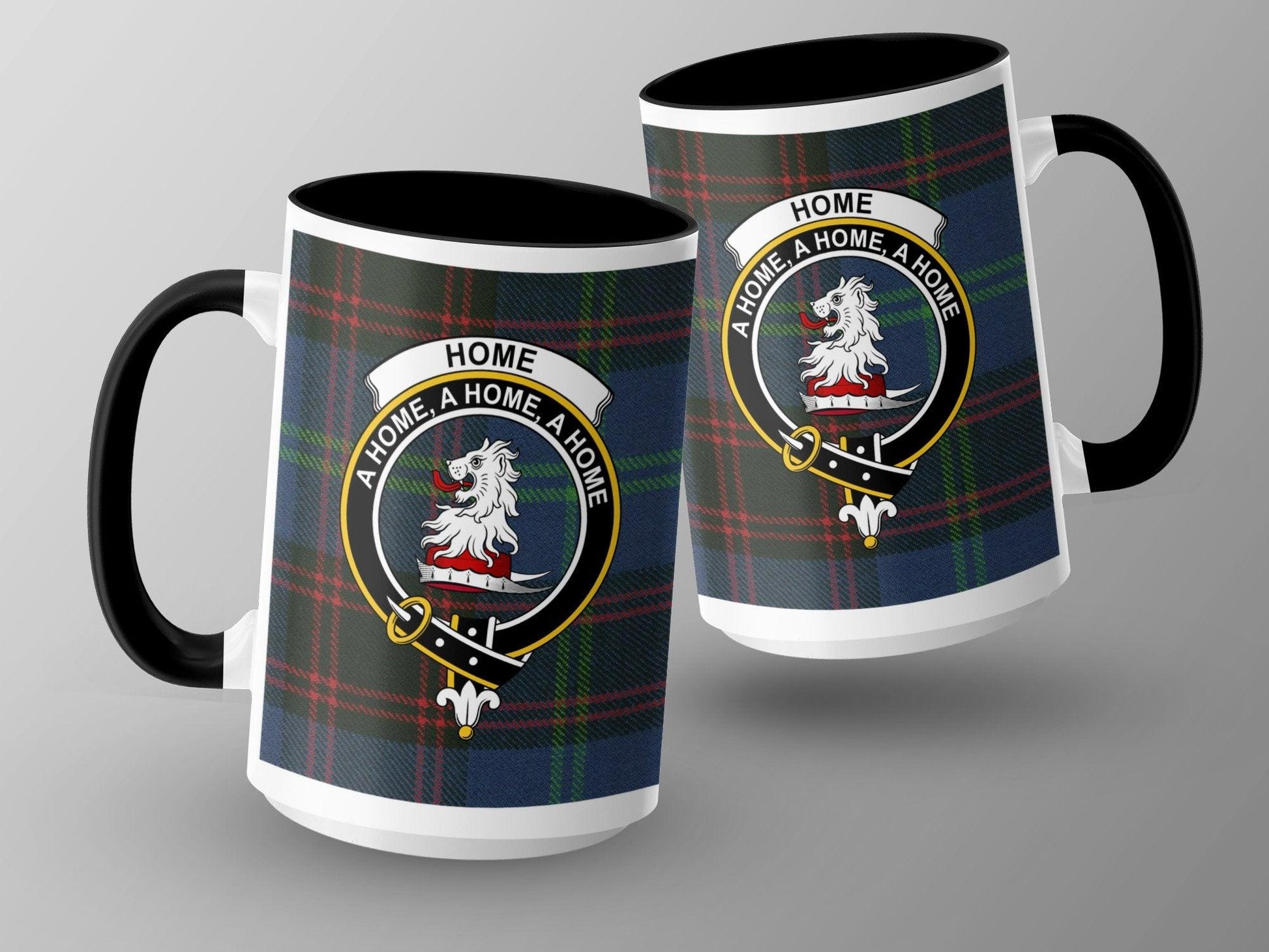 Scottish Clan Crest Tartan Plaid Mug Home Symbol Design - Living Stone Gifts