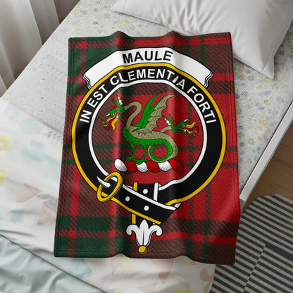 Maule In Est Clementia Forti Blanket product