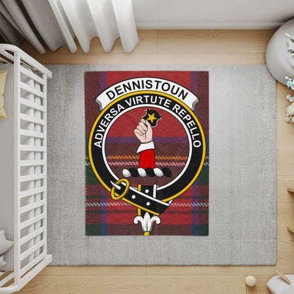 Dennistoun Adversa Virtute Repello Area Rug product