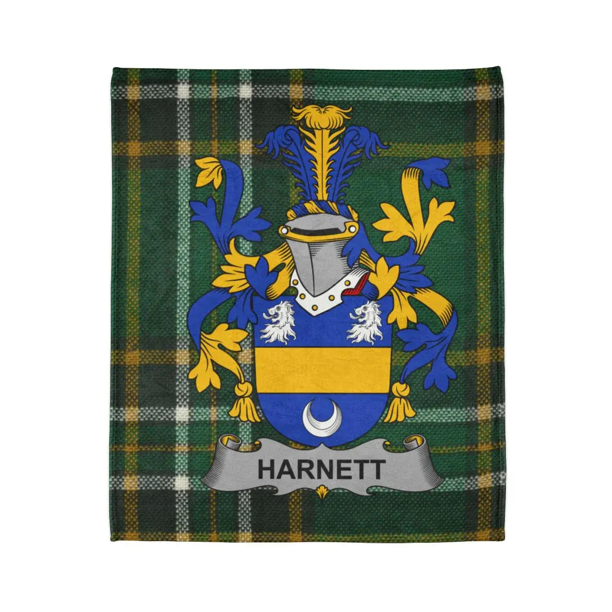 Harnett Tartan Patterned Shield Blanket product