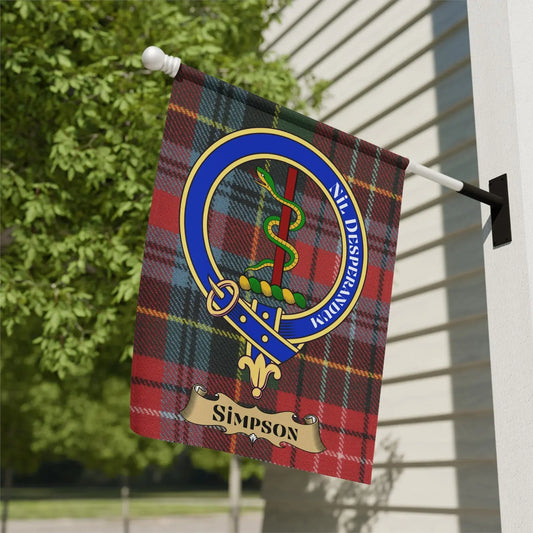 Custom Nil Desperandum Crest Wall Flag product